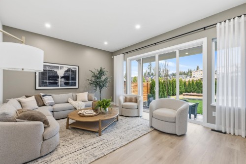 3406 Korba Avenue, Coquitlam, BC - Indoor Photo Showing Living Room