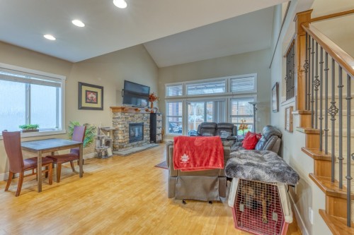 22834 Foreman Drive, Maple Ridge, BC - Indoor With Fireplace