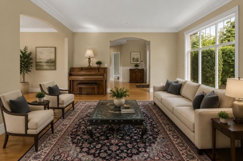 1160 57Th Avenue W, Vancouver, BC - Indoor Photo Showing Living Room