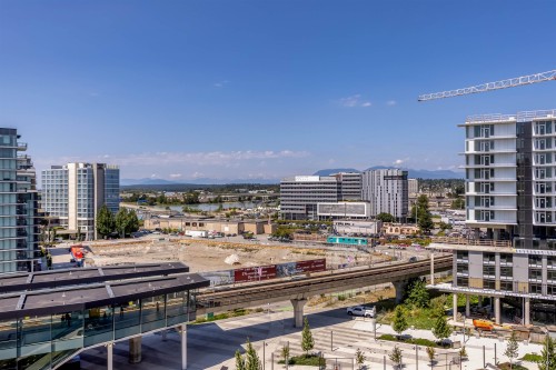 1096-8671 Hazelbridge Way, Richmond, BC - Outdoor With Balcony With View