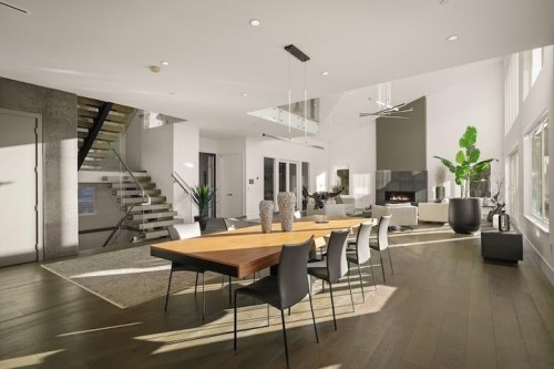 205 Kinsey Drive, Anmore, BC - Indoor Photo Showing Dining Room