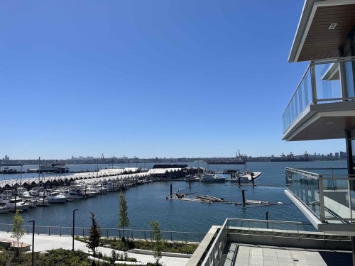 407-785 Harbour Way, North Vancouver, BC - Outdoor With Body Of Water With View