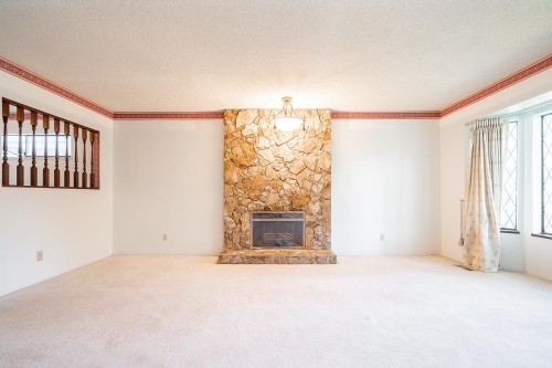 10593 Yarmish Drive, Richmond, BC - Indoor Photo Showing Other Room With Fireplace