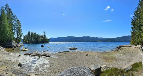7545 Islets Place, Sechelt, BC - Outdoor With Body Of Water With View