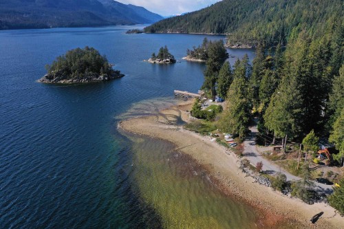 7545 Islets Place, Sechelt, BC - Outdoor With Body Of Water With View