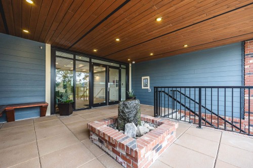 409-22327 River Road, Maple Ridge, BC - Outdoor With Deck Patio Veranda With Exterior