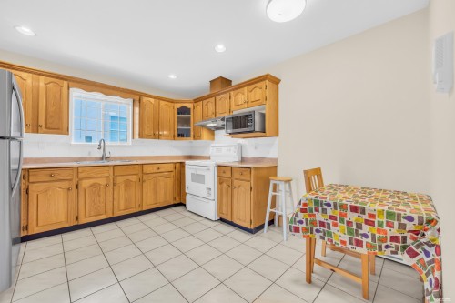 1268 Nanaimo Street, Vancouver, BC - Indoor Photo Showing Kitchen With Double Sink