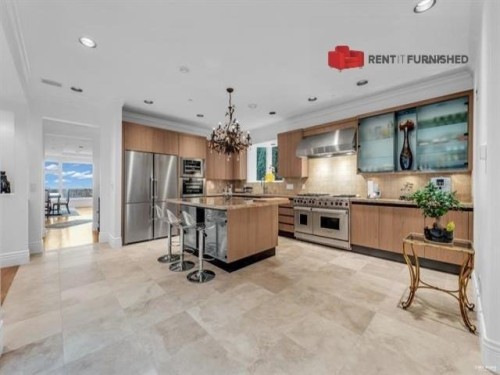 1525 Errigal Place, Vancouver, BC - Indoor Photo Showing Kitchen With Upgraded Kitchen