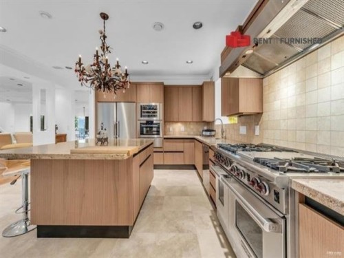 1525 Errigal Place, Vancouver, BC - Indoor Photo Showing Kitchen With Upgraded Kitchen