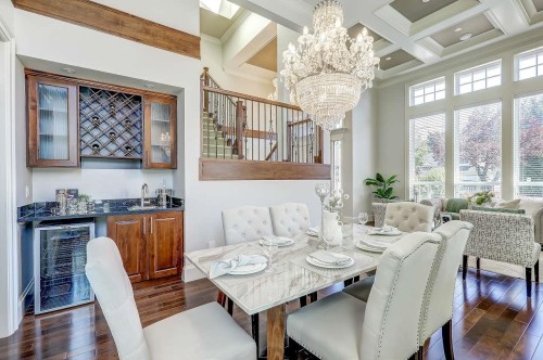 8151 Dalemore Road, Richmond, BC - Indoor Photo Showing Dining Room