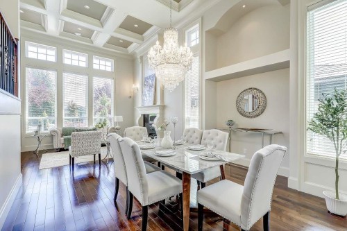8151 Dalemore Road, Richmond, BC - Indoor Photo Showing Dining Room
