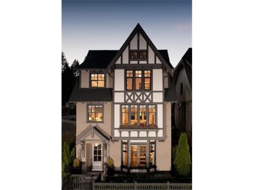 3497 David Avenue, Coquitlam, BC -  With Facade