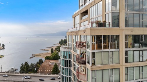 2302-1000 Beach Avenue, Vancouver, BC - Outdoor With Body Of Water