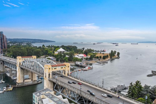 2302-1000 Beach Avenue, Vancouver, BC - Outdoor With Body Of Water With View