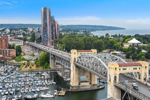 2302-1000 Beach Avenue, Vancouver, BC - Outdoor With Body Of Water With View