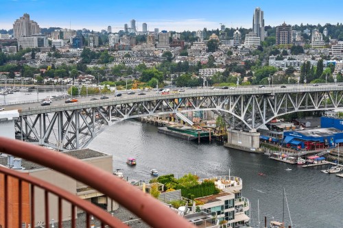 2302-1000 Beach Avenue, Vancouver, BC - Outdoor With Body Of Water With View