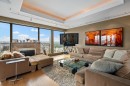 2302-1000 Beach Avenue, Vancouver, BC  - Indoor Photo Showing Living Room With Fireplace 