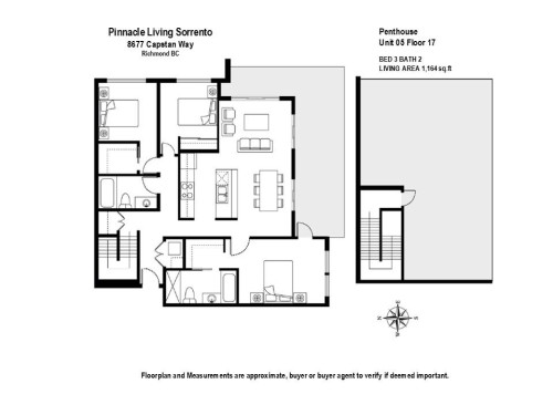 1705-8677 Capstan Way, Richmond, BC - Other