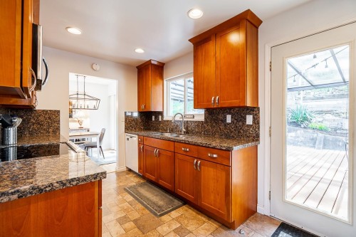 1062 Spar Drive, Coquitlam, BC - Indoor Photo Showing Kitchen With Double Sink