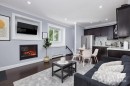 192 44Th Avenue E, Vancouver, BC  - Indoor Photo Showing Living Room With Fireplace 