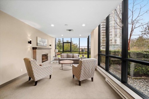 2301-288 Ungless Way, Port Moody, BC - Indoor With Fireplace