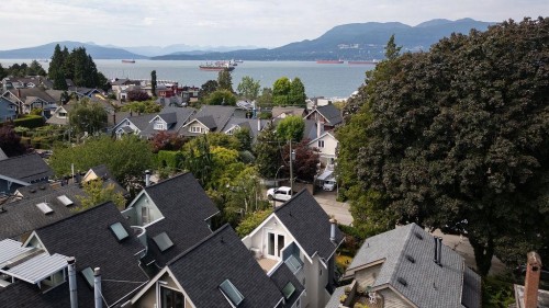 3420 1St Avenue W, Vancouver, BC - Outdoor With Body Of Water With View