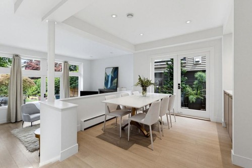 3420 1St Avenue W, Vancouver, BC - Indoor Photo Showing Dining Room