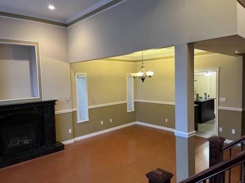 7000 Ramsay Avenue, Burnaby, BC - Indoor Photo Showing Other Room With Fireplace