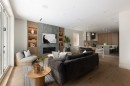 2-242 20Th Avenue E, Vancouver, BC  - Indoor Photo Showing Living Room With Fireplace 