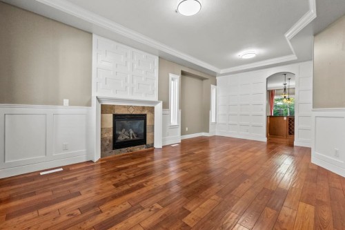 24699 103A Avenue, Maple Ridge, BC - Indoor Photo Showing Living Room With Fireplace