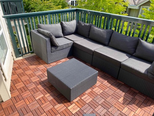 404-5605 Hampton Place, Vancouver, BC - Outdoor With Deck Patio Veranda With Exterior