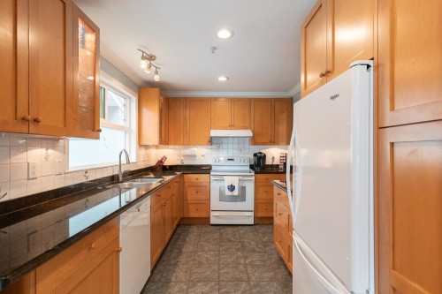 1844 10Th Avenue W, Vancouver, BC - Indoor Photo Showing Kitchen With Double Sink