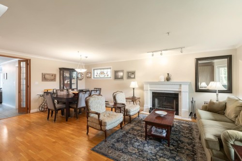 1844 10Th Avenue W, Vancouver, BC - Indoor Photo Showing Living Room With Fireplace