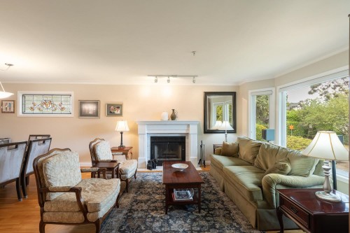 1844 10Th Avenue W, Vancouver, BC - Indoor Photo Showing Living Room With Fireplace
