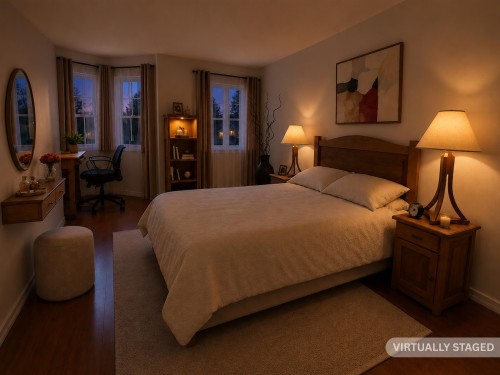 303-9890 Manchester Drive, Burnaby, BC - Indoor Photo Showing Bedroom