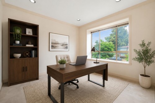 6520 Doman Street, Vancouver, BC - Indoor Photo Showing Office