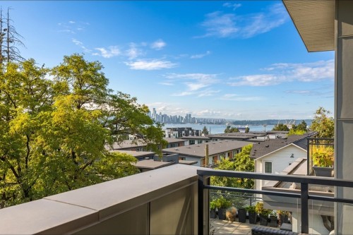 403-615 3Rd Street E, North Vancouver, BC - Outdoor With Balcony With View