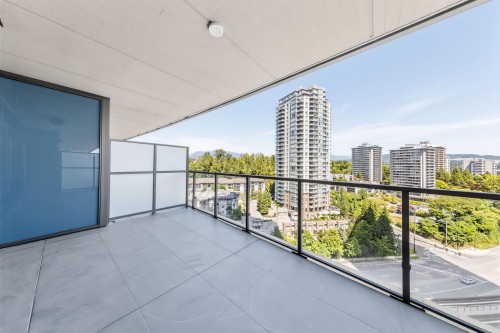 1205-4880 Lougheed Highway, Burnaby, BC - Outdoor With Balcony With Exterior