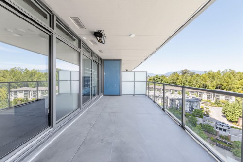 1205-4880 Lougheed Highway, Burnaby, BC - Outdoor With Balcony With Exterior