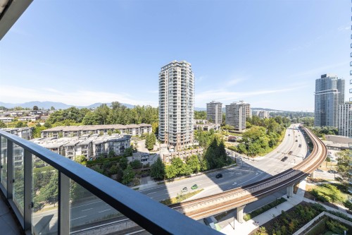 1205-4880 Lougheed Highway, Burnaby, BC - Outdoor With Balcony With View