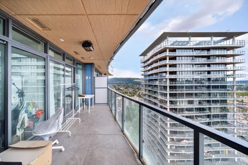 4108-4880 Lougheed Highway, Burnaby, BC - Outdoor With Balcony With Exterior