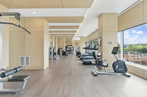 4108-4880 Lougheed Highway, Burnaby, BC - Indoor Photo Showing Gym Room