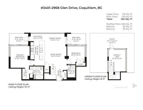 3401-2968 Glen Drive, Coquitlam, BC - Other