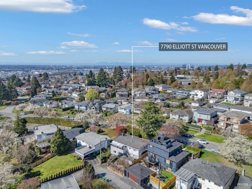7790 Elliott Street, Vancouver, BC - Outdoor With View