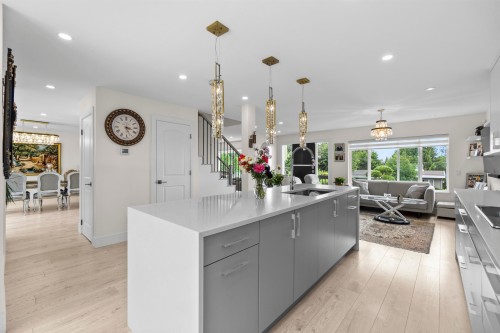 738 Sylvan Avenue, North Vancouver, BC - Indoor Photo Showing Kitchen With Upgraded Kitchen
