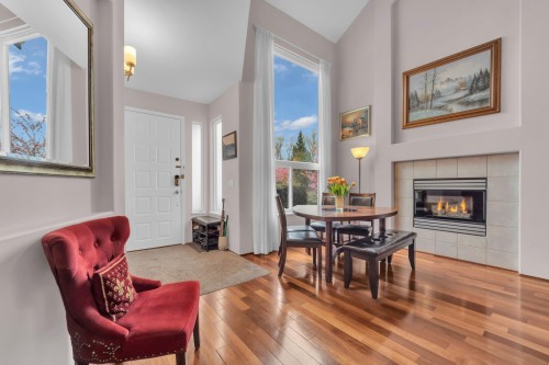 707 Omineca Avenue, Port Coquitlam, BC - Indoor Photo Showing Living Room With Fireplace