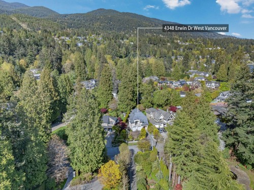 4348 Erwin Drive, West Vancouver, BC - Outdoor With View