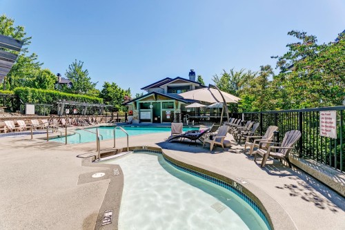 187-3105 Dayanee Springs Boulevard, Coquitlam, BC - Outdoor With In Ground Pool