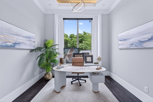 9911 Bates Road, Richmond, BC - Indoor Photo Showing Office