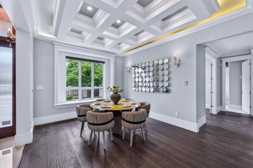 9911 Bates Road, Richmond, BC - Indoor Photo Showing Dining Room